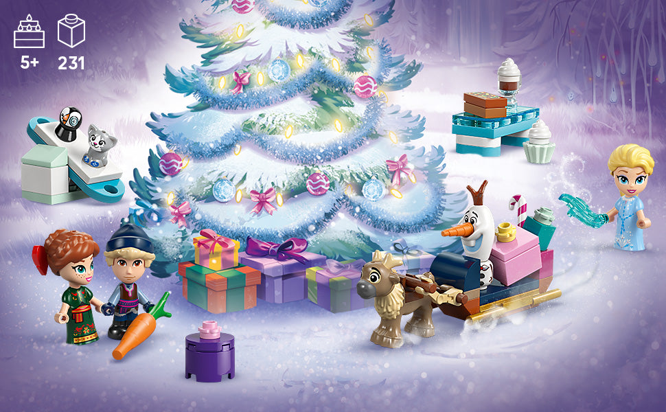 LEGO Calendario de Adviento de Frozen de Disney para niños