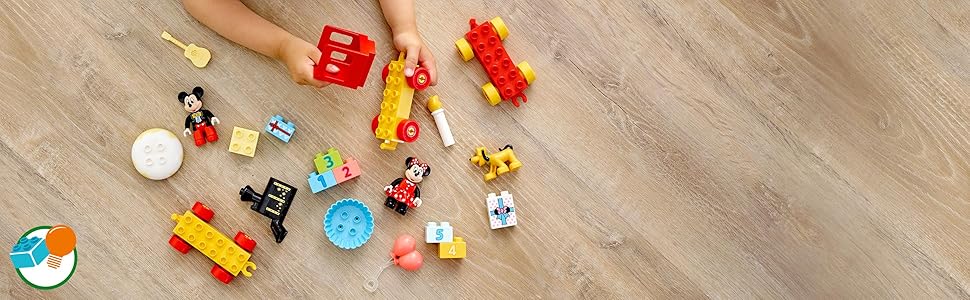 LEGO DUPLO Disney Mickey Minnie Tren de cumpleaños 10941