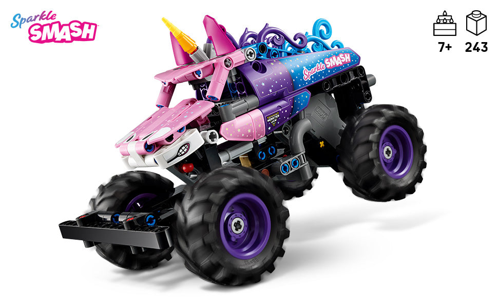 LEGO Technic Monster Jam Sparkle Smash - Camión de juguete