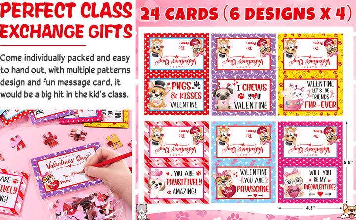 Partylamb Regalos para el día de San Valentín para niños