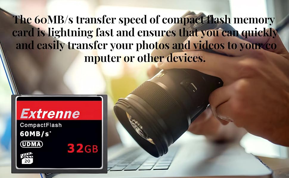 Tarjeta de memoria CF 16GB UDMA Velocidad hasta 60MB/s