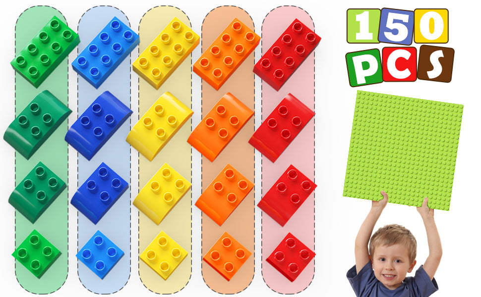 Bloques de construcción para niños pequeños de 2 a 5 años