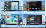Estéreo inalámbrico portátil Carplay para automóvil