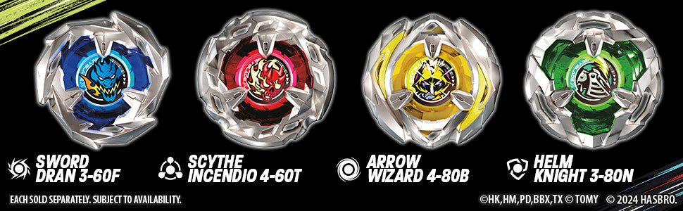 Beyblade X Xtreme Battle Set con Beystadium Arena con riel