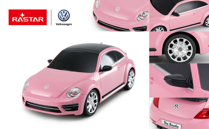 RASTAR Beetle - Coche de control remoto escala 124 Beetle