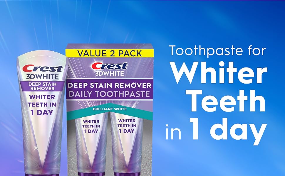 Crest 3DWhite Brilliance - Pasta de dientes para eliminar
