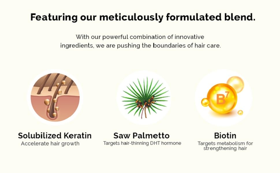 Hair Rush DHT Bloqueador de caída de cabello Maxx