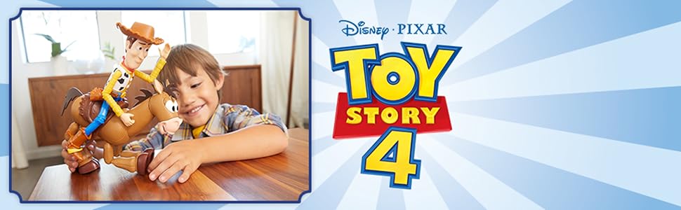 Toy Story 4Paquete de Pixar Woody y Bullseye de Disney