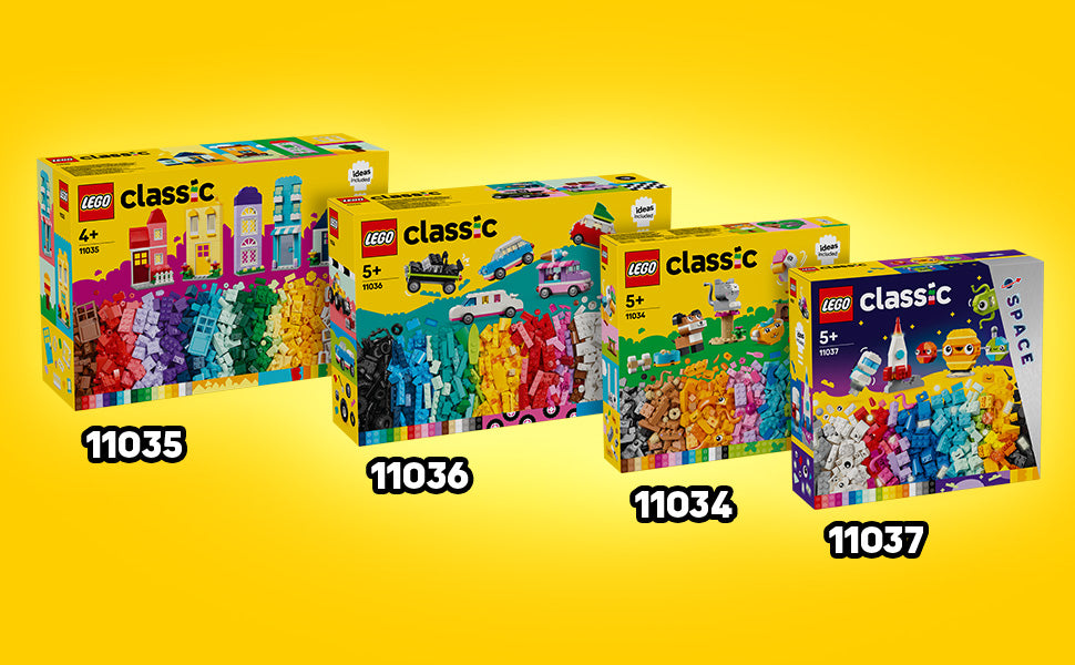 LEGO Bloques de construcción clásicos y vibrantes de caja