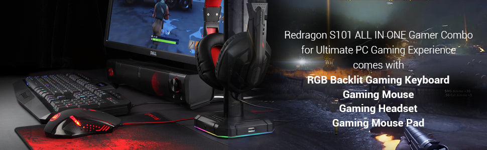 REDRAGON S101 Set combo