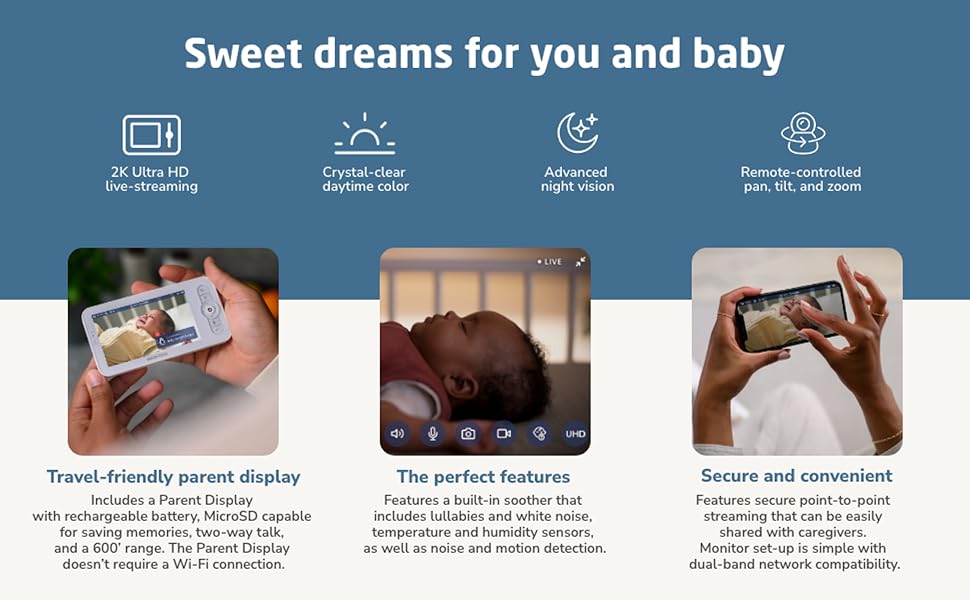 Maxi-Cosi See Pro 360 Baby Monitor con traducción