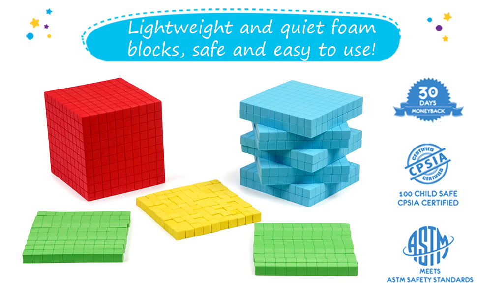 Simply magic 131 bloques de base de espuma para