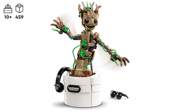 LEGO Marvel Dancing Groot Guardianes de la Galaxia regalo