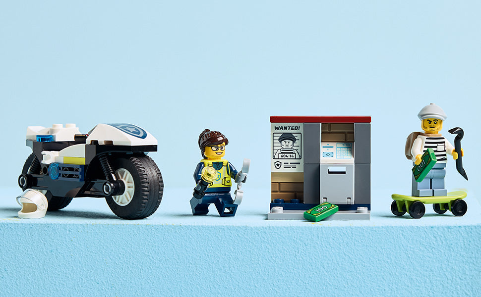 LEGO City Police - Juguete de construcción de persecución