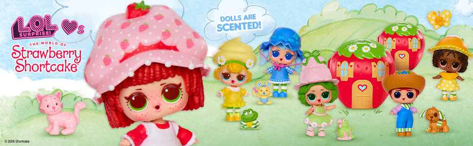 LOL Surprise Loves The World of Strawberry Shortcake Tots