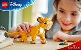 LEGO 43243 - Juguete de construcción Simba de El Rey León