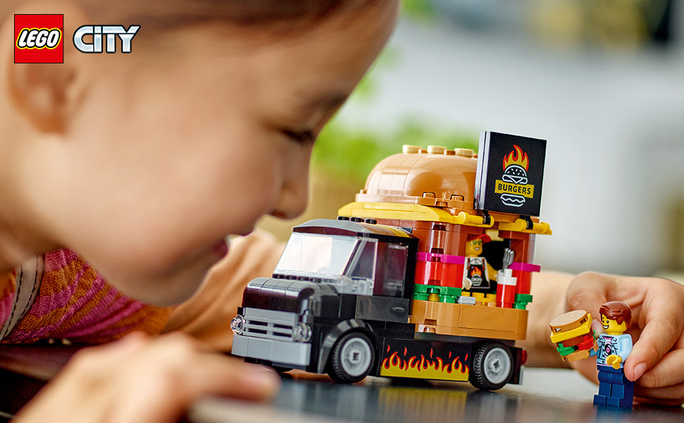 LEGO City Burger Truck - Juego de construcción de juguete