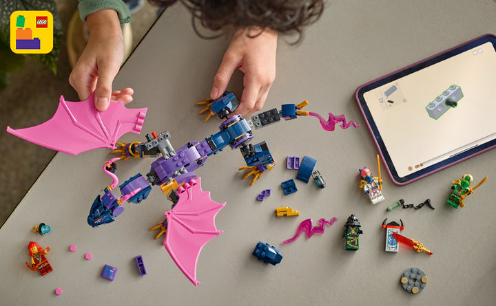 LEGO NINJAGO Rontu El Dragón Maestro - Kit de construcción