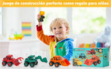 Beestech Juguetes de construcción para niños y niñas de 3
