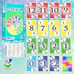magilano SKYJO divertido juego de cartas para jóvenes y