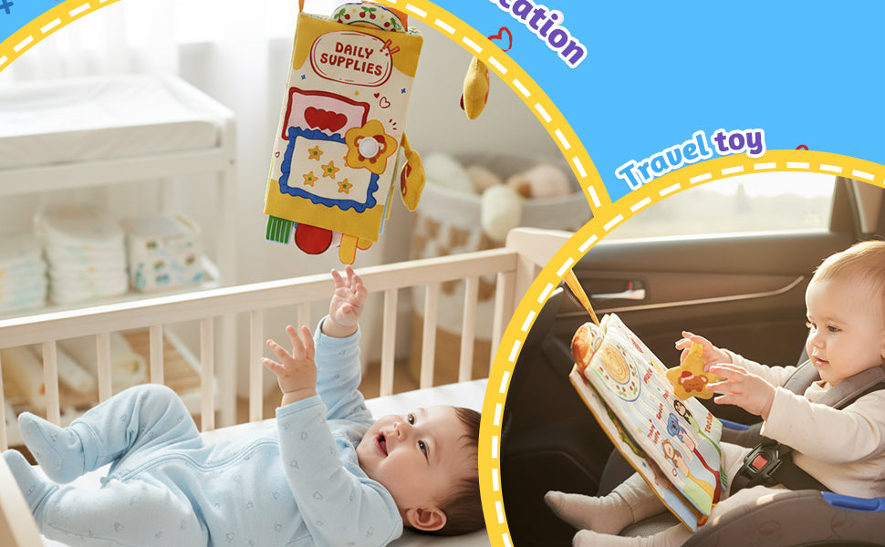 YOGINGO Libros para bebés Montessori Toys Daily