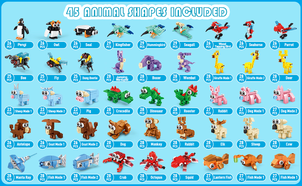 30 paquetes de recuerdos de fiesta de animales para niños