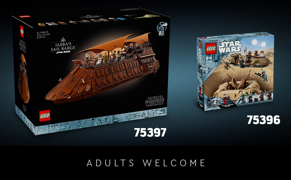 LEGO Star Wars Jabba - Juego de construcción de barcazas