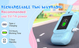 Walkie Talkies de video para niños con pantalla de