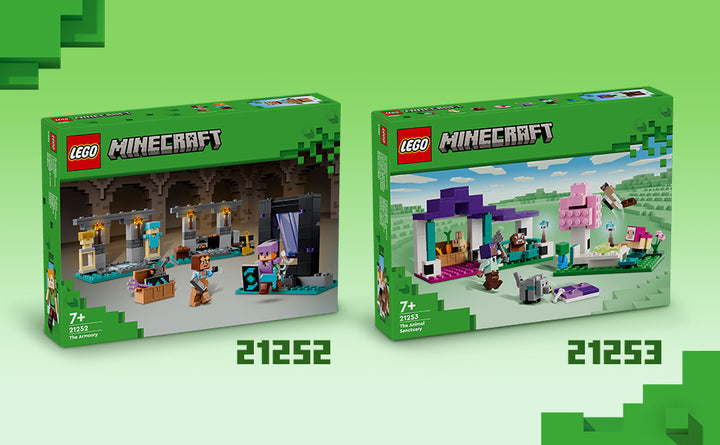 LEGO Minecraft - Juego de construcción de The Armory