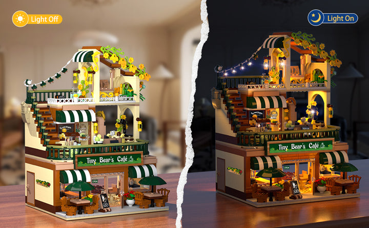 City Coffee House - Juego de construcción con luz 1173