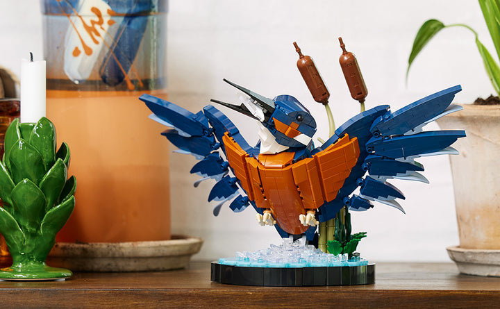 LEGO Icons Kingfisher - Juego de modelos detallados para