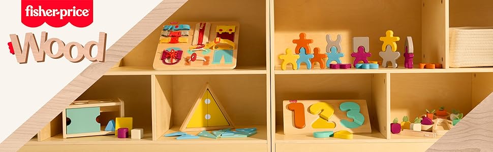 Fisher-Price Árbol de clasificación de juguetes Montessori