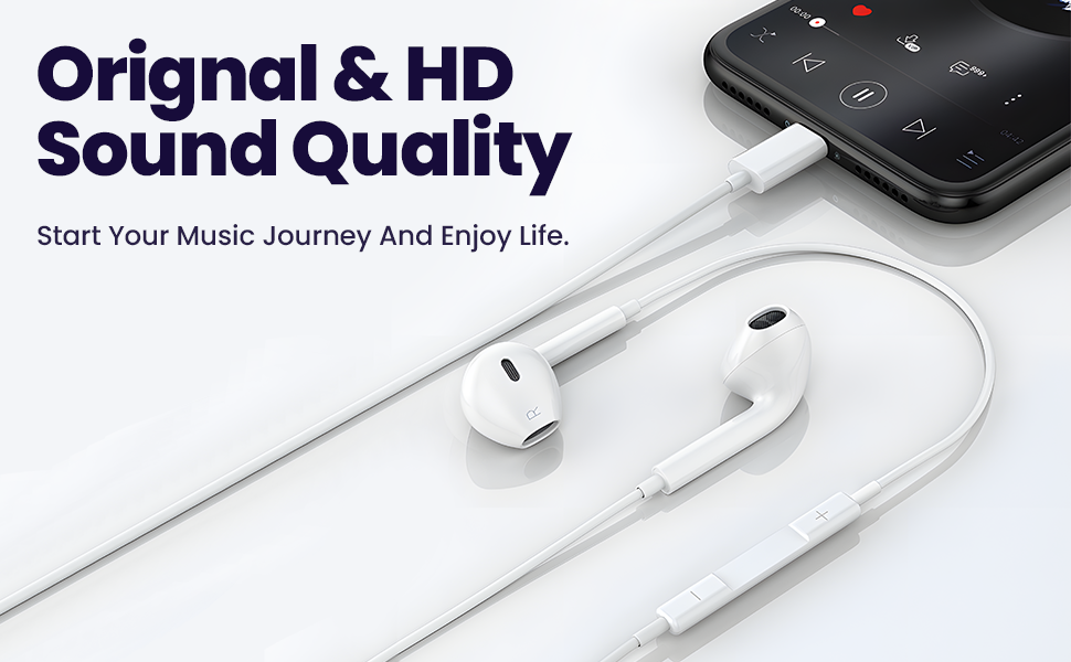 Paquete de 2 auriculares con cable USB C micrófono llamada
