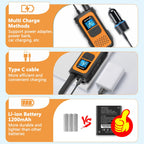 22-Channel Rechargeable Walkie Talkies for Adults, Two-Way Radio (4 Pack)