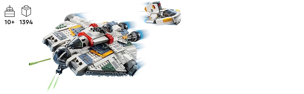LEGO Star Wars Ahsoka Ghost and Phantom II - Juguete de
