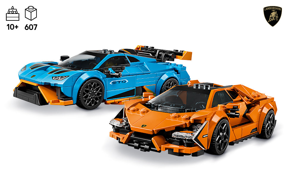 LEGO Speed Champions Lamborghini Revuelto Huracán STO -