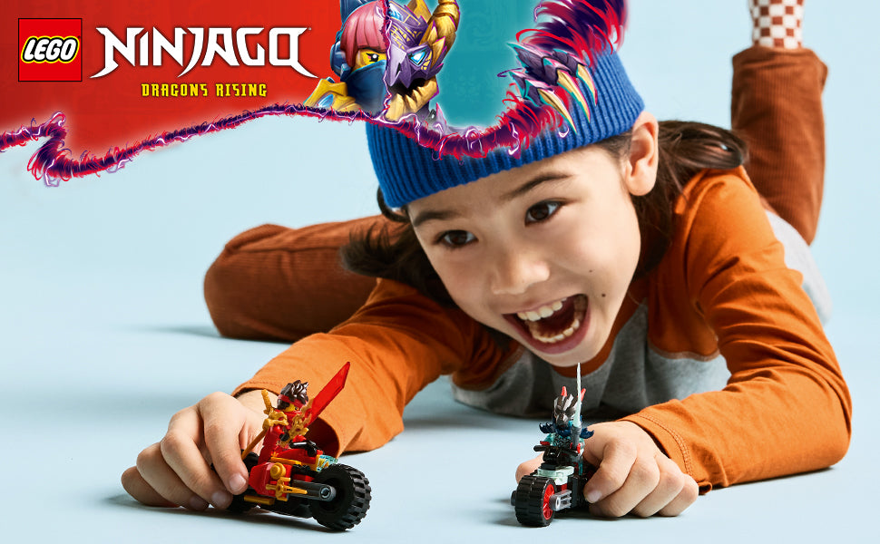 LEGO NINJAGO Motocicleta de Carreras de Velocidad de Kai -