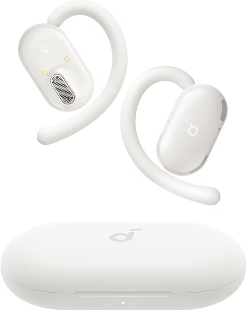 V20I by Anker Open-Ear Headphones, Rotatable Ear Hooks, Ultra-Comfort, Snug Fit, White