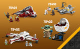 LEGO Star Wars The Clone Wars Ahsokas Jedi Interceptor
