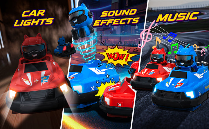 Paquete de 2 autos de control remoto para niños pequeños