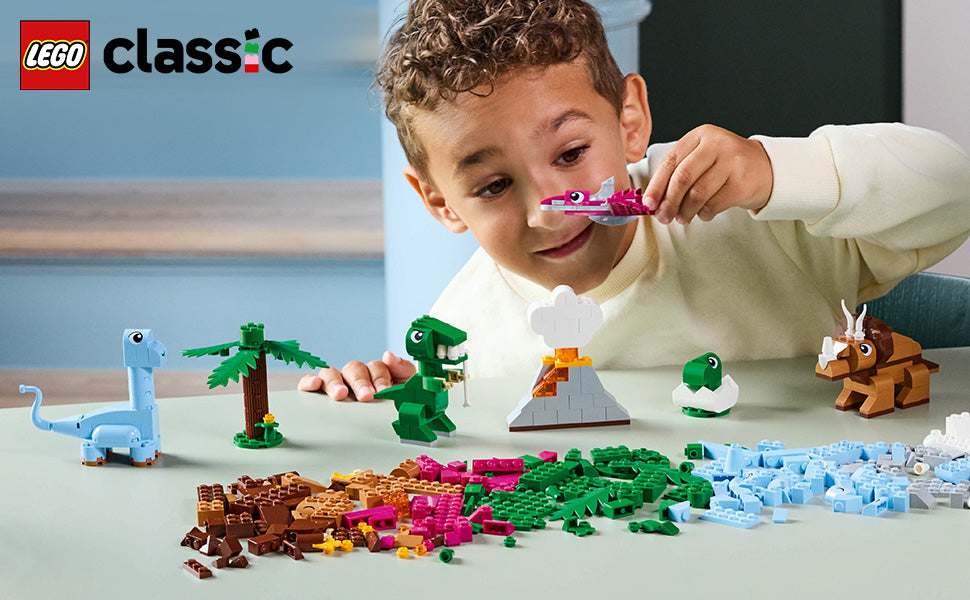 LEGO Juguete clásico de dinosaurios creativos juguete de