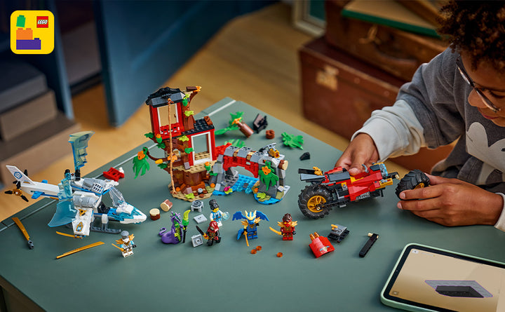 LEGO NINJAGO - Vehículo ninja de juguete de construcción
