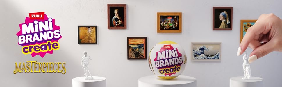 Mini Brands Crea Obras Maestras Mini Serie 1 Paquete de 2