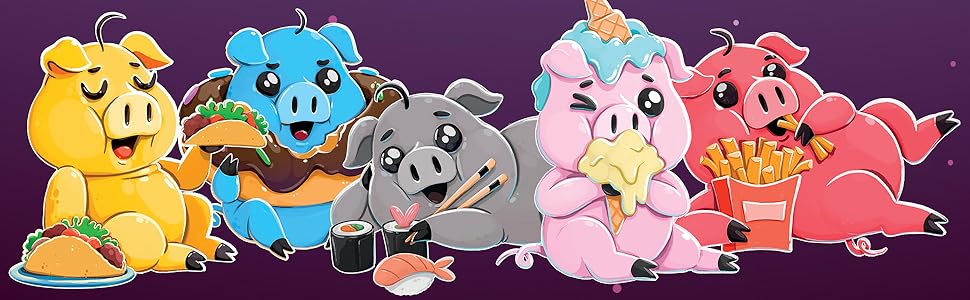 Hasbro Gaming Juego de cartas Piggy Piggy Juegos