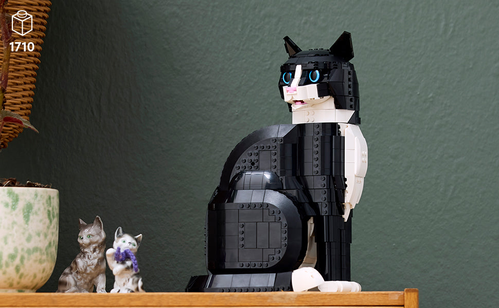LEGO Ideas Tuxedo Cat - Juegos de construcción para