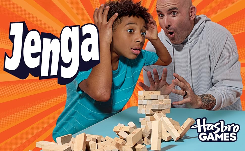Juego oficial de Hasbro Games Jenga Troquel digital para