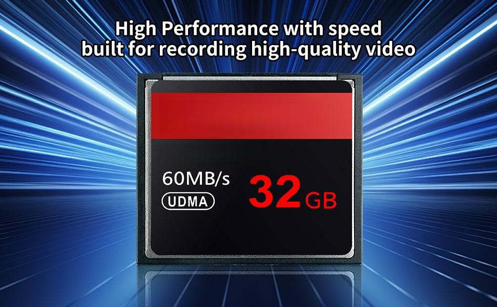 Original 32GB CF MemoryCardVelocidad UDMA hasta