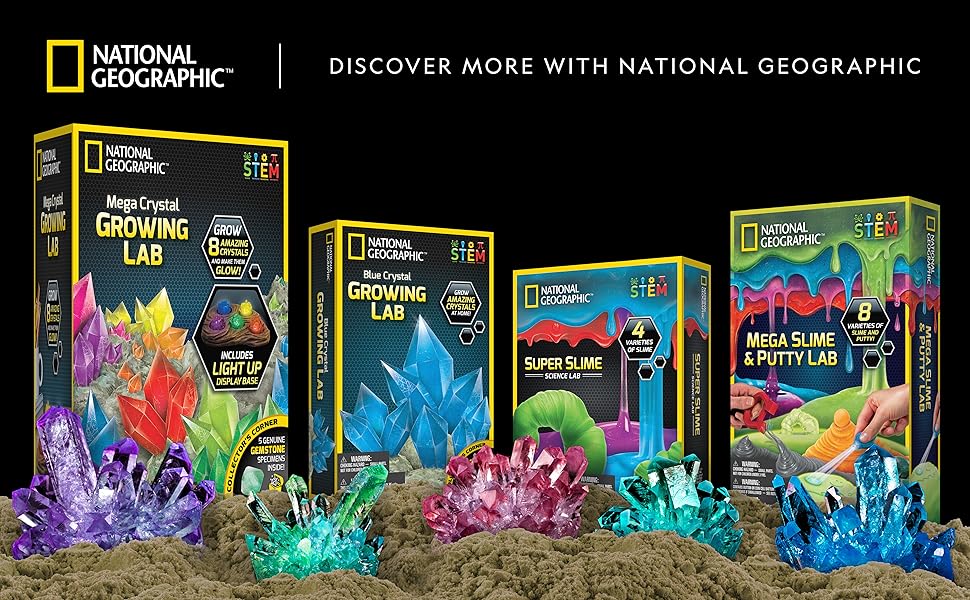 NATIONAL GEOGRAPHIC - Juego de química mágica - Kit de