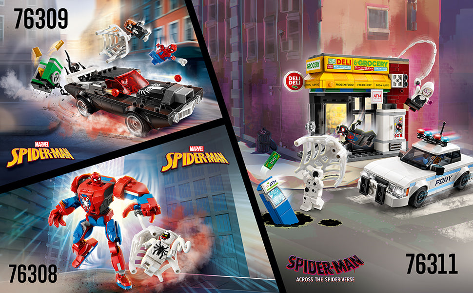 LEGO Marvel Spider-Man Mech vs Anti-Venom - Juego de