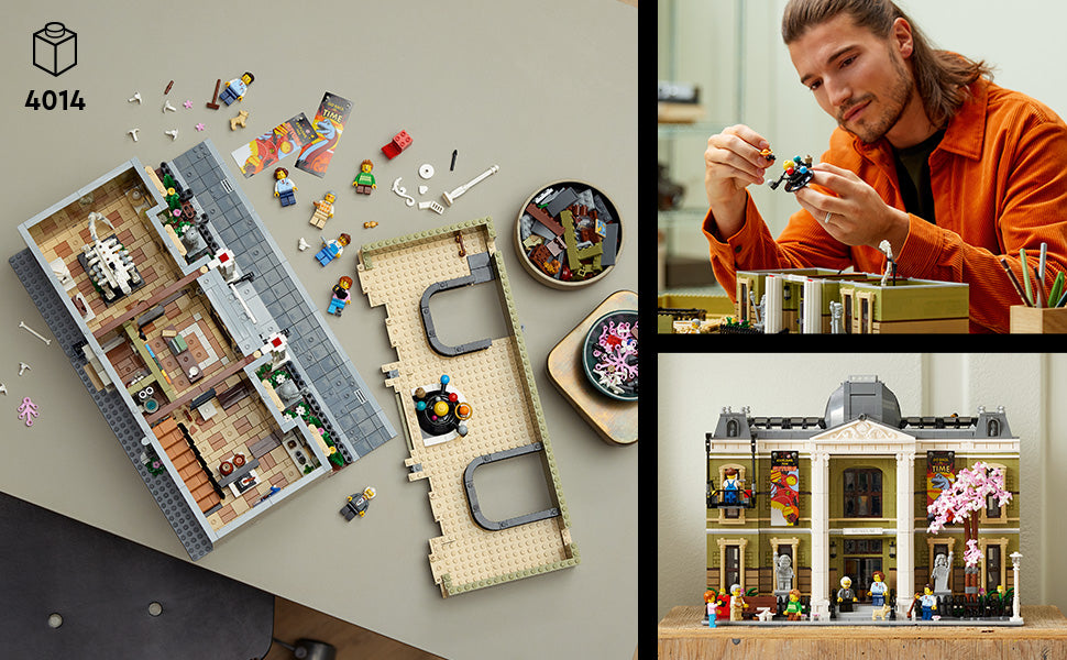 LEGO Icons - Kit de construcción de museo de historia